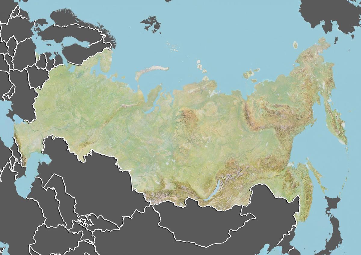 карта Казахстану географія