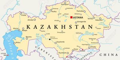 Карту Астани Казахстан